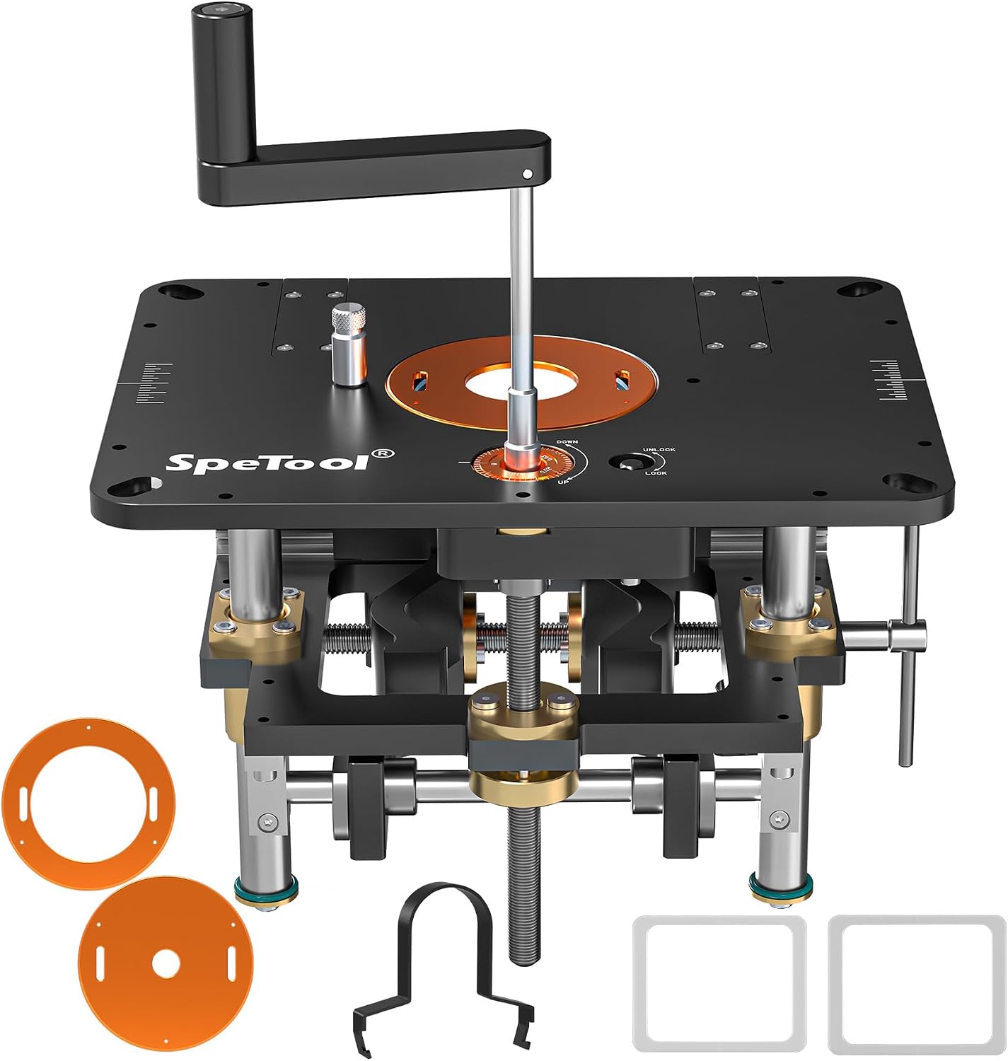 Router Table Insert - Sistema de elevación para router –