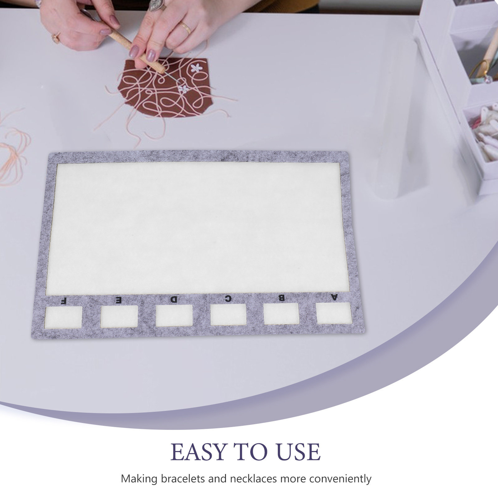 Bandeja de Fieltro para Cuenta - Tools Jewelry Making reseña y precio