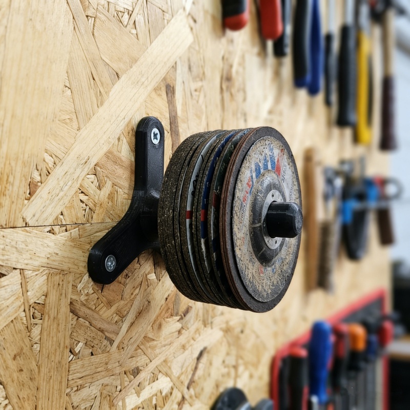 Soporte de pared para amolador - Workshop Tools Holder reseña y precio