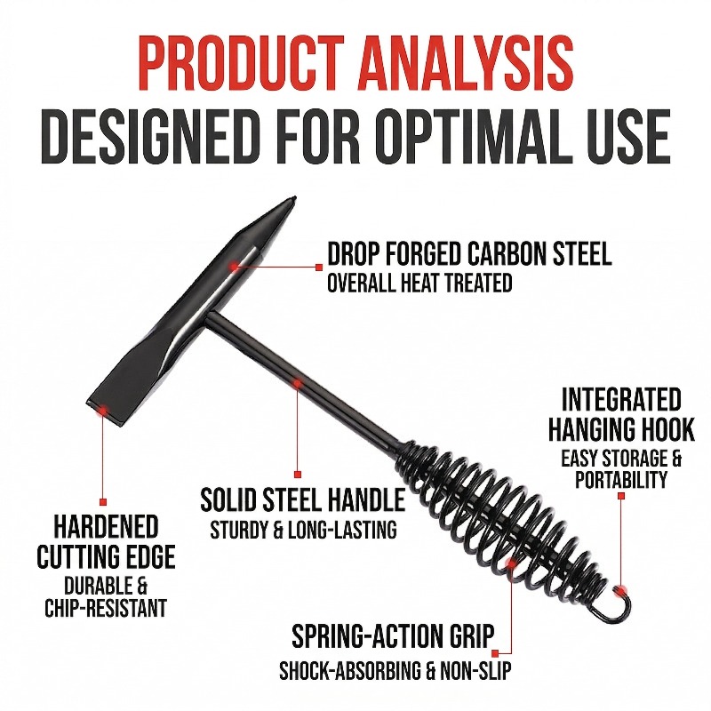 Martillo de desescarificación  - Workshop Tools Hammer reseña y precio