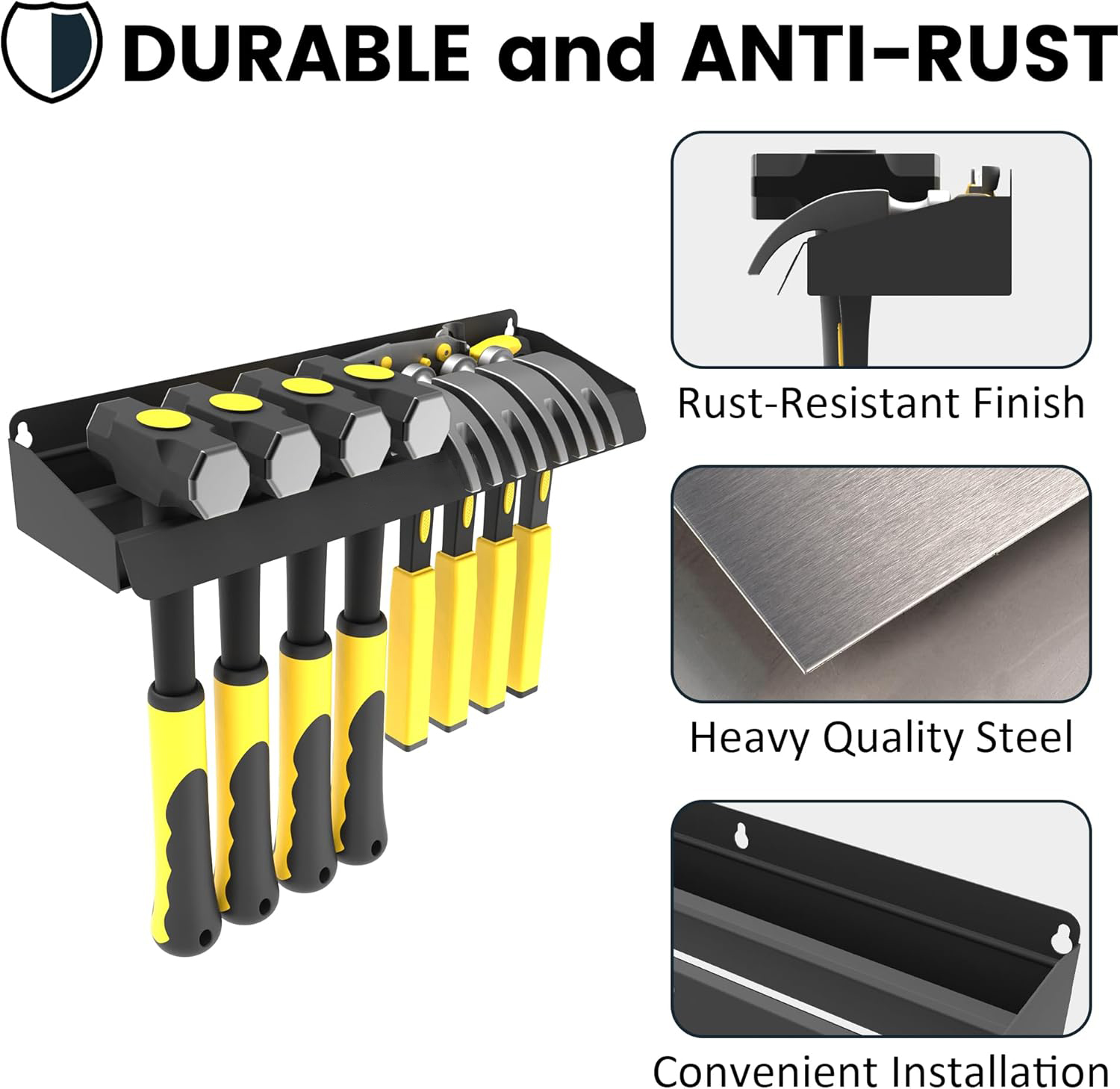 Soporte para martillos, organi - Workshop Tools Hammer reseña y precio