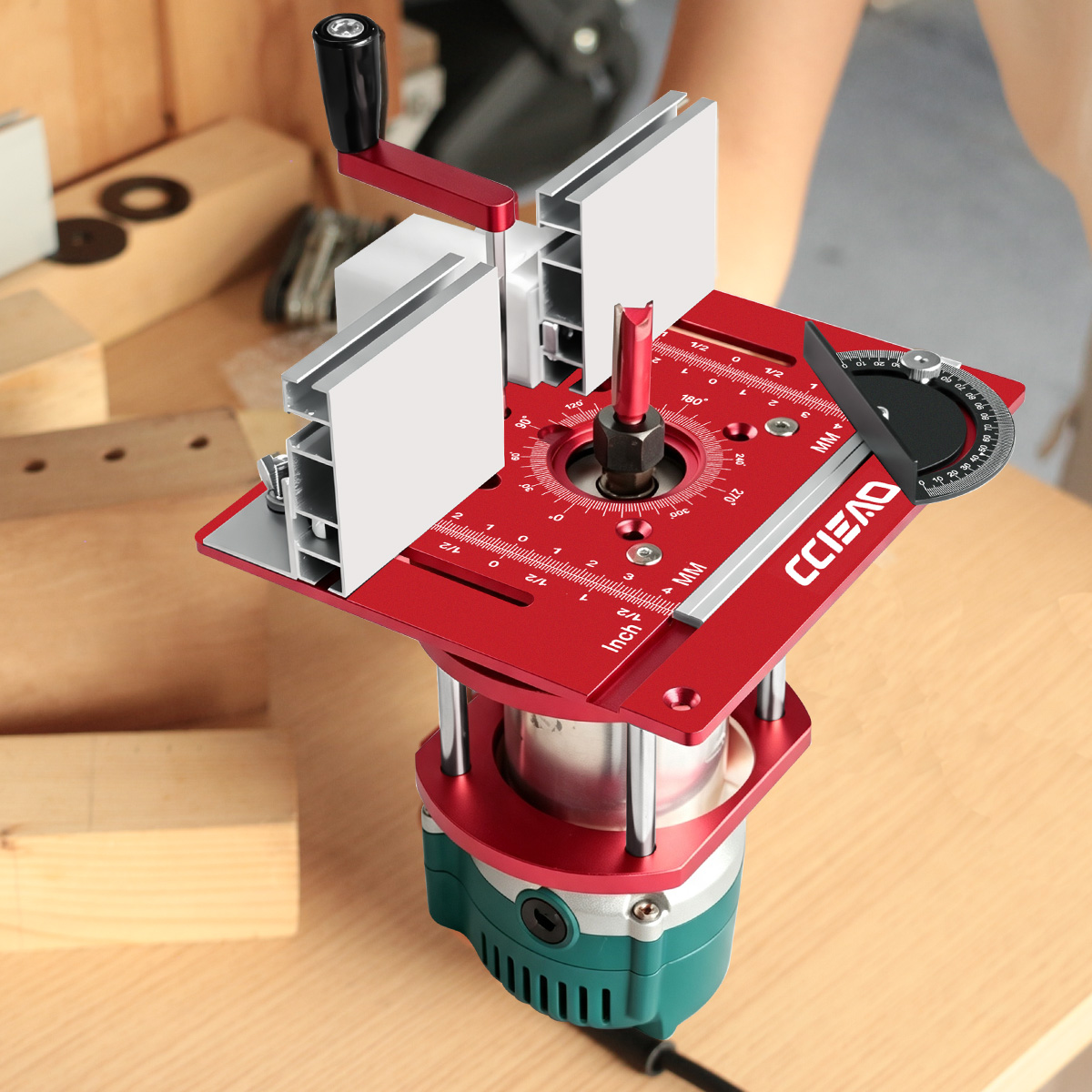 Kit de placa de inserción de a - Router Table Insert reseña y precio