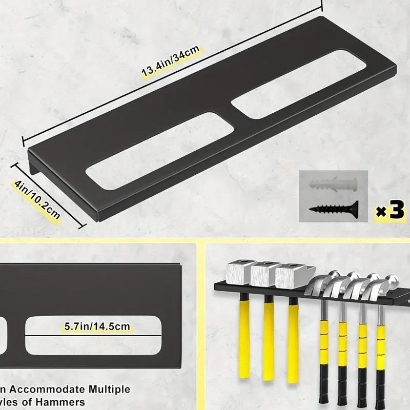 Soporte de Pared Metálico para - Workshop Tools Hammer reseña y precio